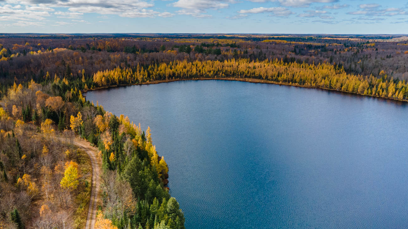 AFM Twin Lakes Tract Aerial Photography Northern Wisconsin -15