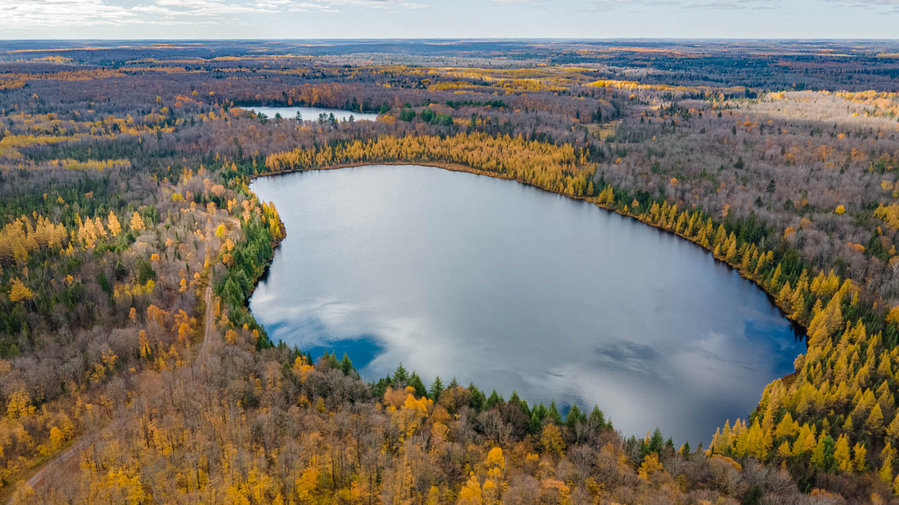 AFM Twin Lakes Tract Aerial Photography Northern Wisconsin -18